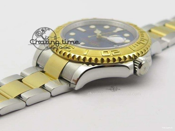 Yacht-Master Edition 116622 SS Bracelet YG Blue Best Dial JF A2836 On 0115